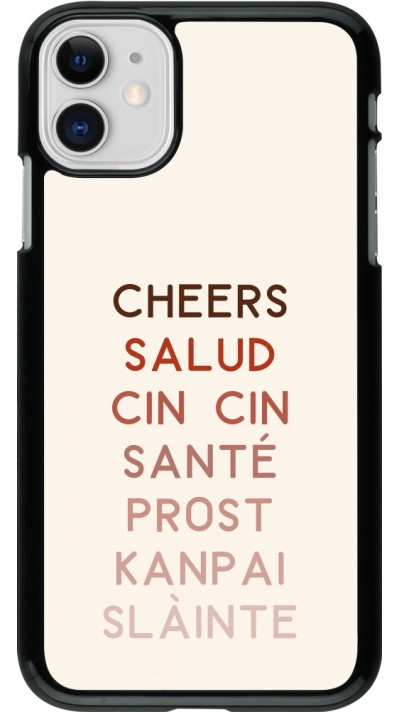 iPhone 11 Case Hülle - Cocktail Cheers Salud