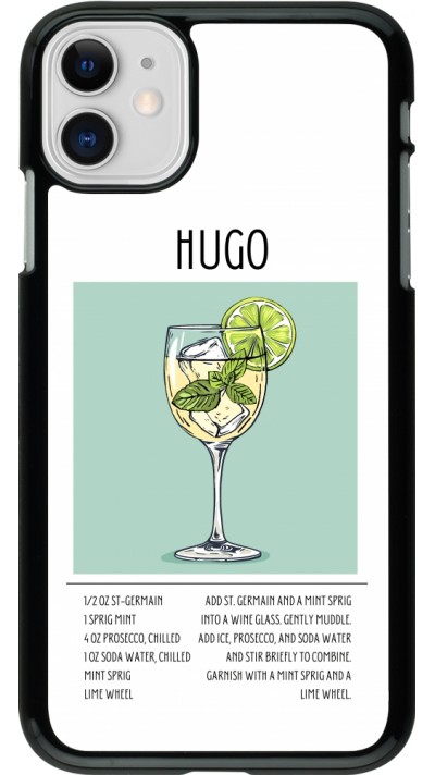 iPhone 11 Case Hülle - Cocktail Rezept Hugo