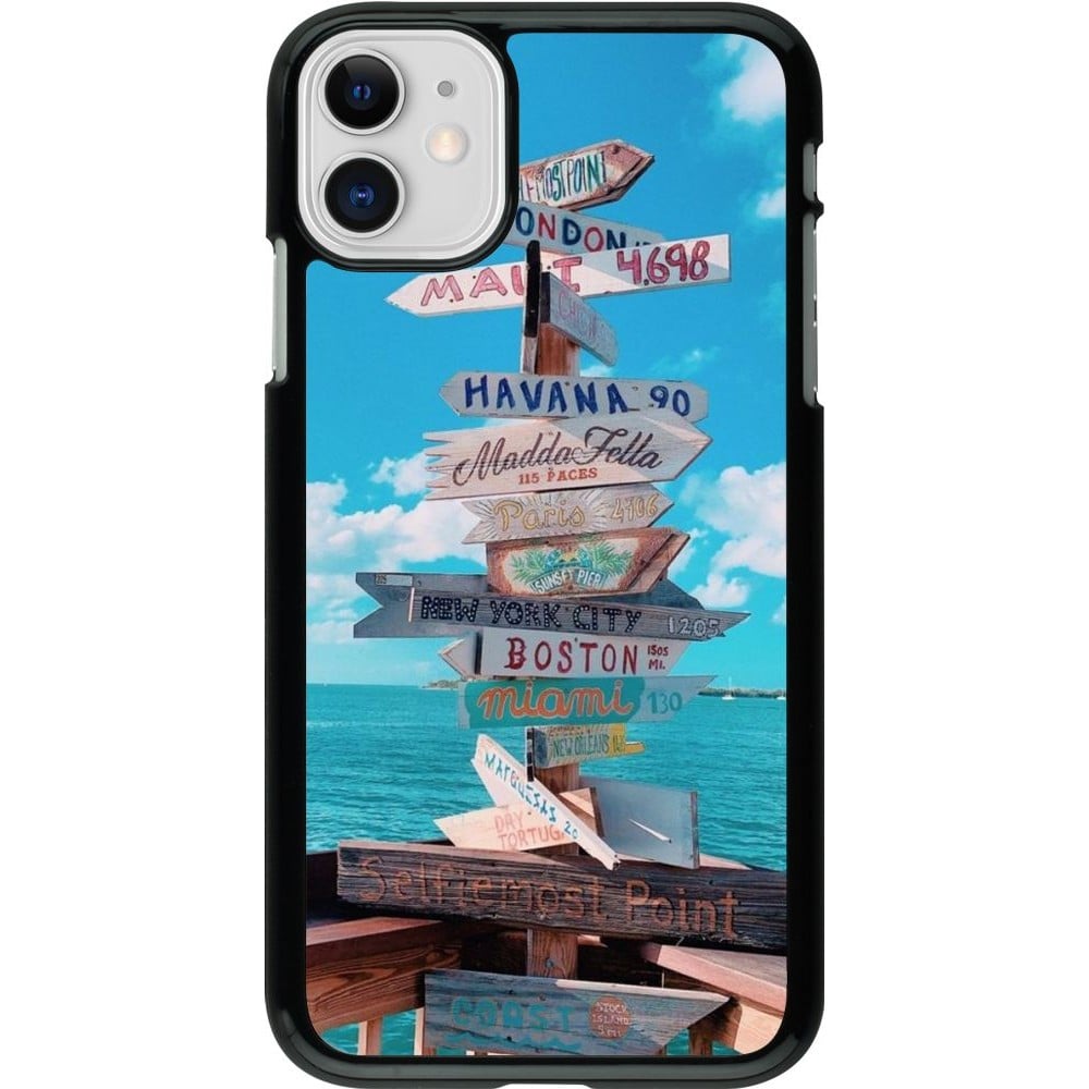 Coque iPhone 11 - Cool Cities Directions