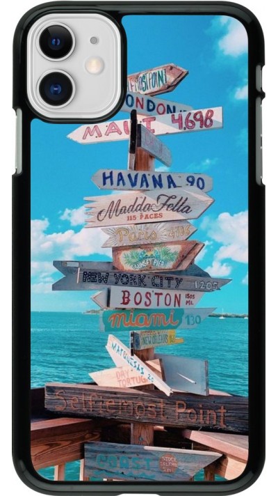 Coque iPhone 11 - Cool Cities Directions