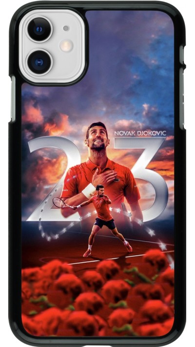 iPhone 11 Case Hülle - Djokovic 23 Grand Slam