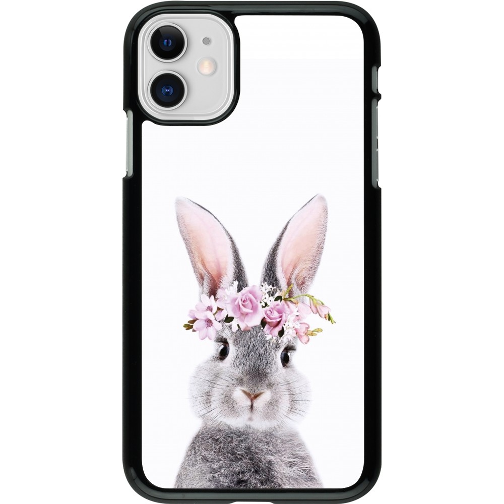 iPhone 11 Case Hülle - Easter 2023 flower bunny