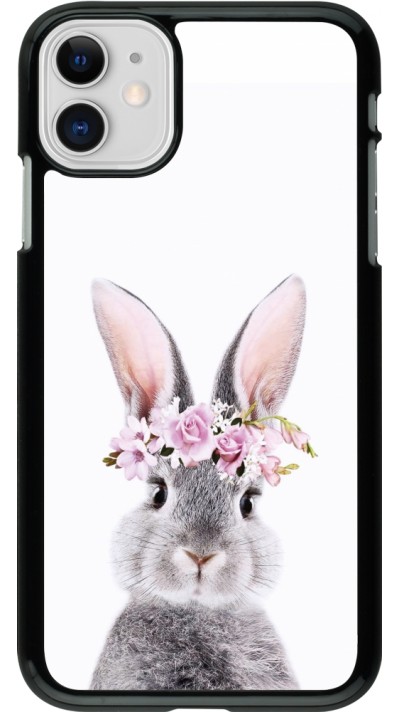 Coque iPhone 11 - Easter 2023 flower bunny