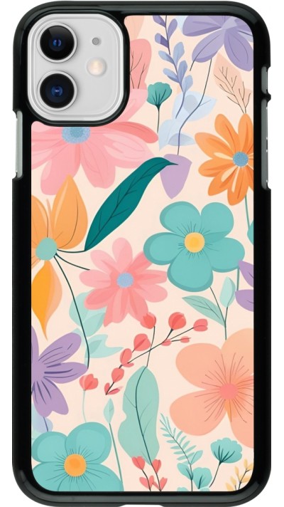 Coque iPhone 11 - Easter 2024 spring flowers