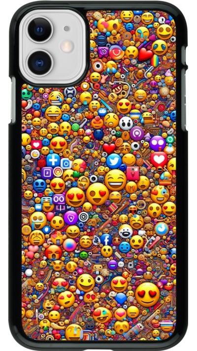 Coque iPhone 11 - Emoji mixed