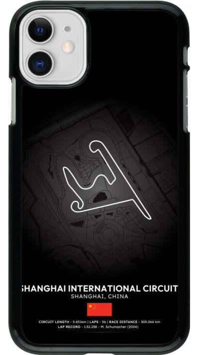 Coque iPhone 11 - F1 Track 2025 China