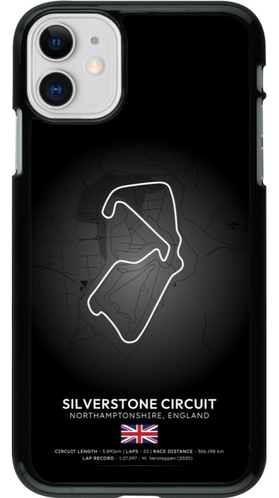 Coque iPhone 11 - F1 Track 2025 Great Britan