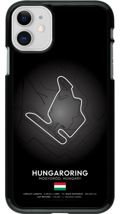 Coque iPhone 11 - F1 Track 2025 Hungary