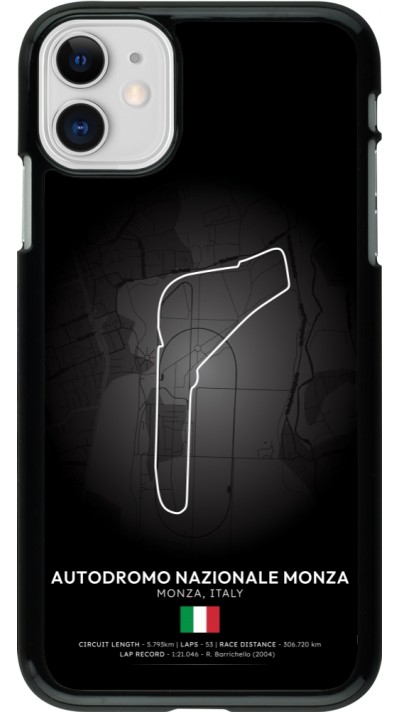 Coque iPhone 11 - F1 Track 2025 Italy