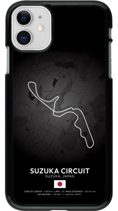 Coque iPhone 11 - F1 Track 2025 Japan