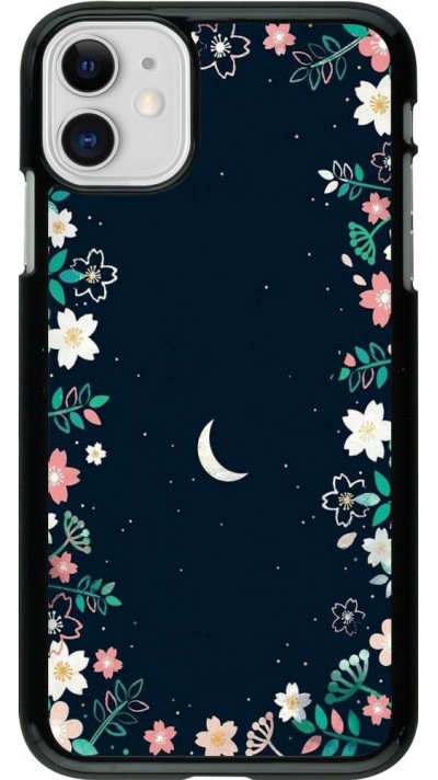 Coque iPhone 11 - Flowers space