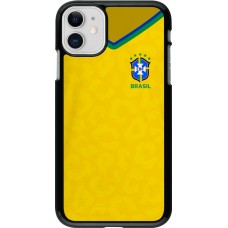 iPhone 11 Case Hülle - Brasilien 2022 personalisierbares Fußballtrikot