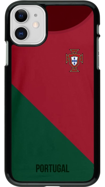Coque iPhone 11 - Maillot de football Portugal 2022