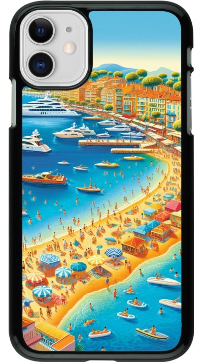 Coque iPhone 11 - French Riviera People