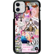 Coque iPhone 11 - Girl Power Collage