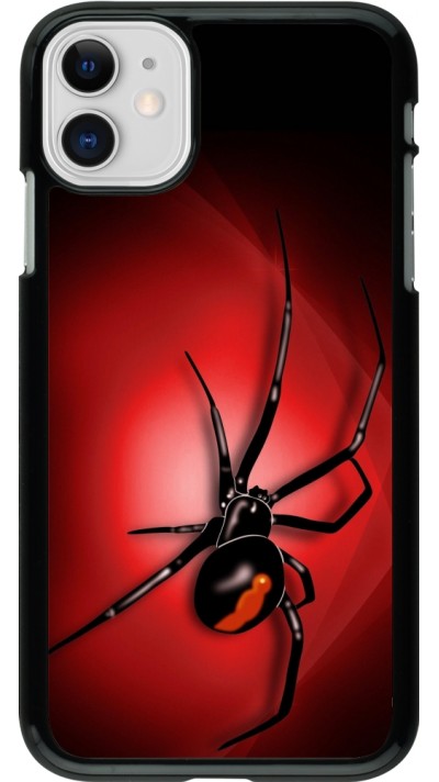 Coque iPhone 11 - Halloween 2023 spider black widow