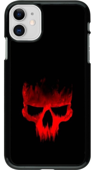 iPhone 11 Case Hülle - Halloween 2023 scary skull