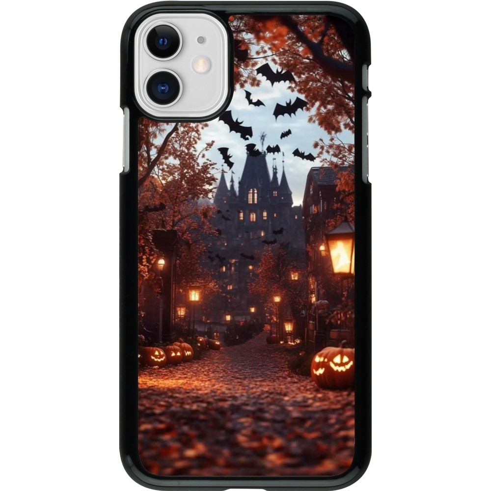 iPhone 11 Case Hülle - Halloween 2025 Haunted house