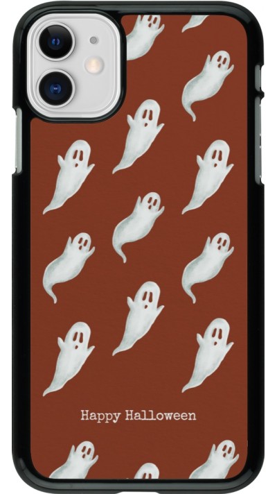 iPhone 11 Case Hülle - Halloween 2025 Pattern of ghosts