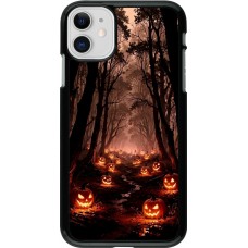 iPhone 11 Case Hülle - Halloween 2025 Road of Terrifying Pumpkins