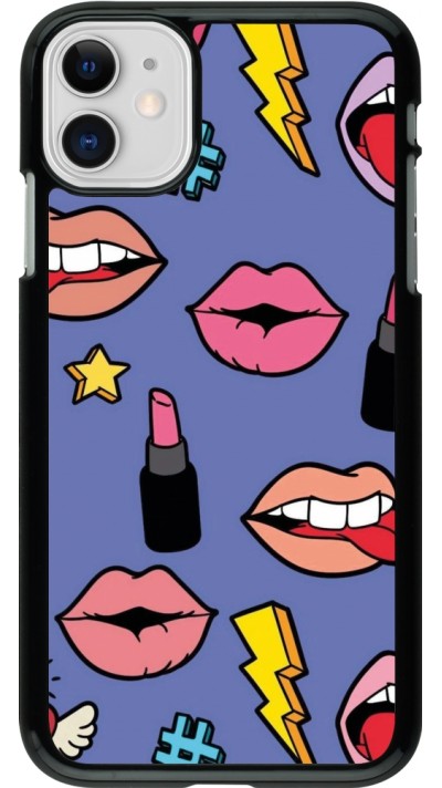 Coque iPhone 11 - Lips and lipgloss