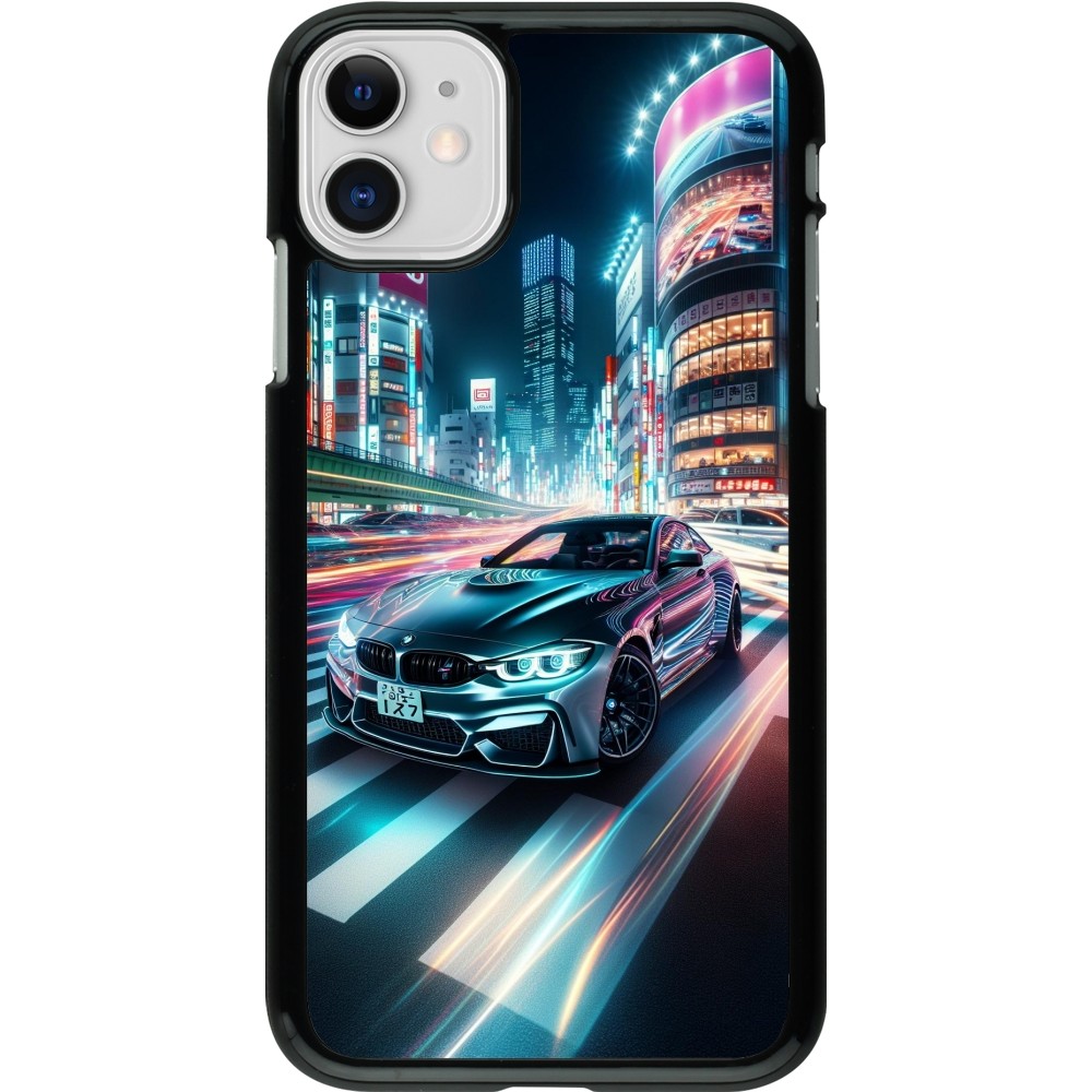 iPhone 11 Case Hülle - BMW M4 Tokio Nacht