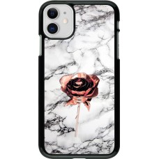 Coque iPhone 11 - Marble Rose Gold