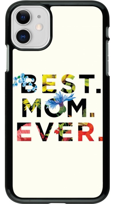 iPhone 11 Case Hülle - Mom 2023 best Mom ever flowers