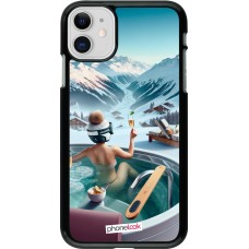 iPhone 11 Case Hülle - Berg Glamour Whirlpool