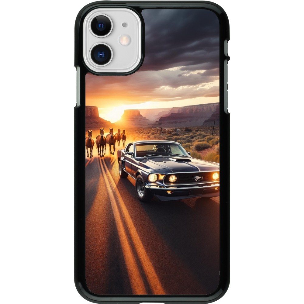 iPhone 11 Case Hülle - Mustang 69 Grand Canyon