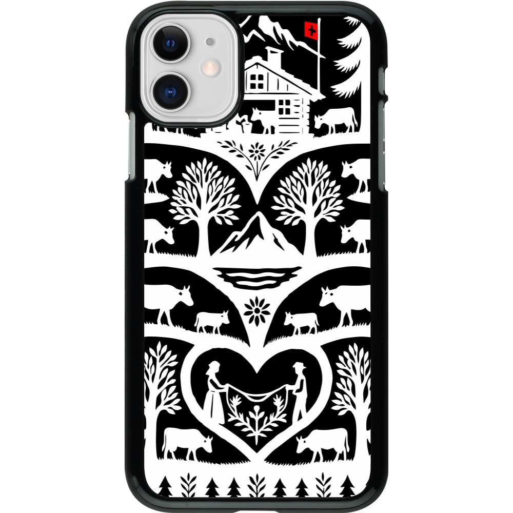 iPhone 11 Case Hülle - Poya Schweiz 2 schwarz