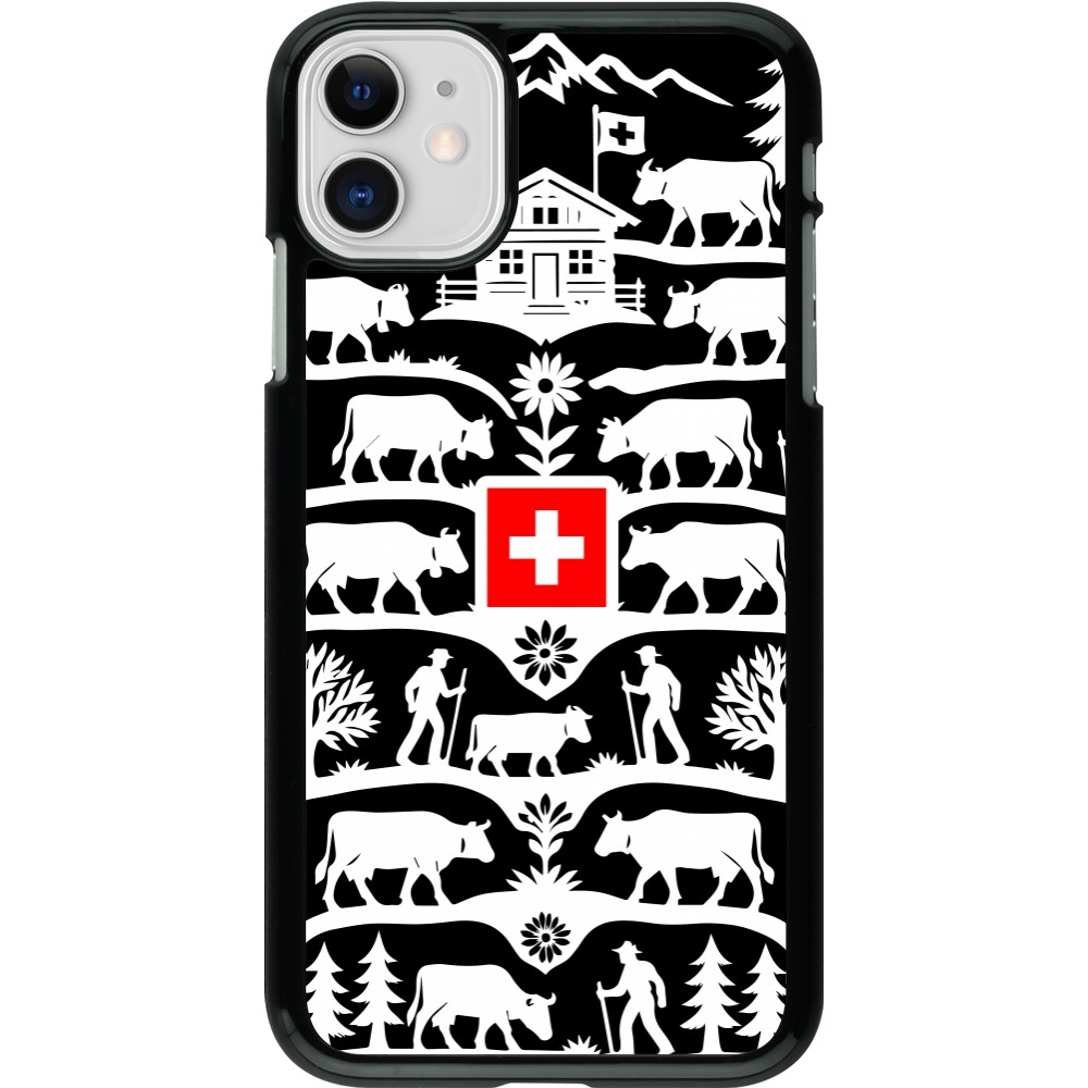 iPhone 11 Case Hülle - Poya Schweiz 3 schwarz