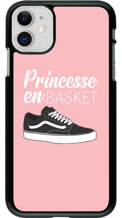 Coque iPhone 11 - princesse en basket