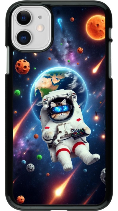 Coque iPhone 11 - VR SpaceCat Odyssey