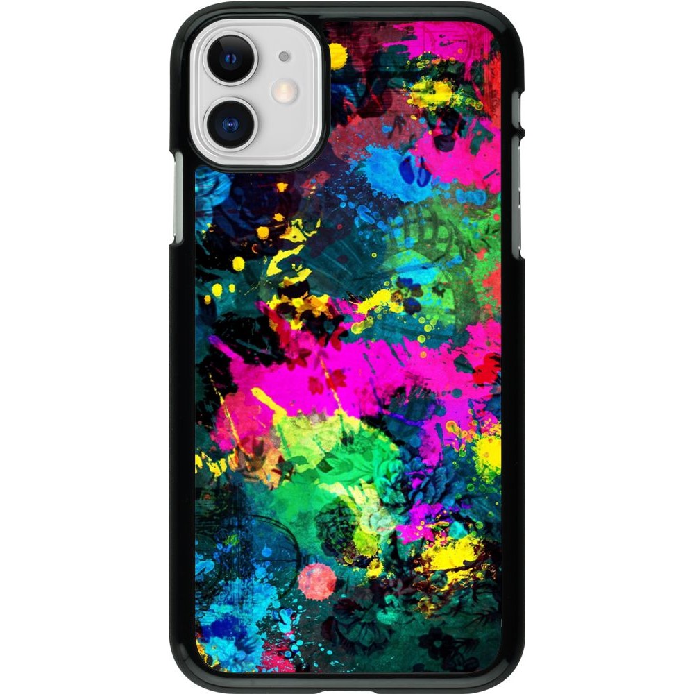 Coque iPhone 11 - splash paint