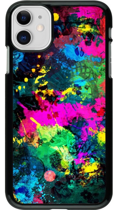 Coque iPhone 11 - splash paint