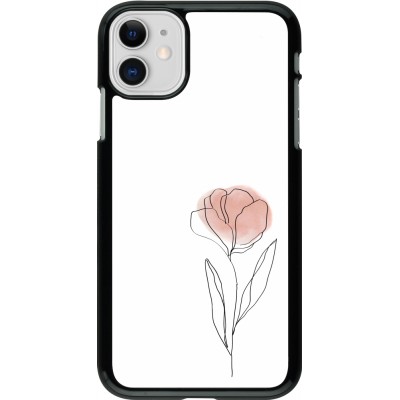 iPhone 11 Case Hülle - Spring 23 minimalist flower