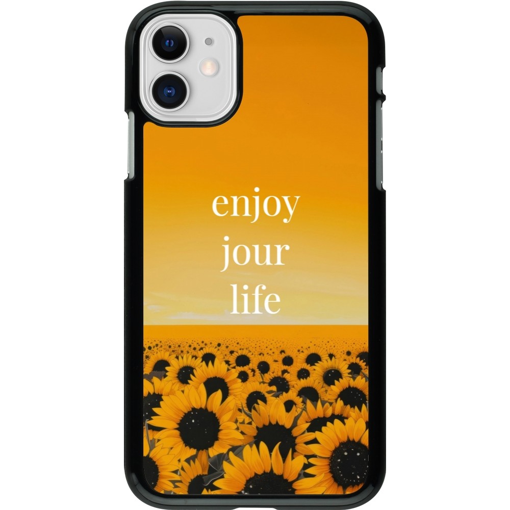 Coque iPhone 11 - Summer 2025 Enjoy your life