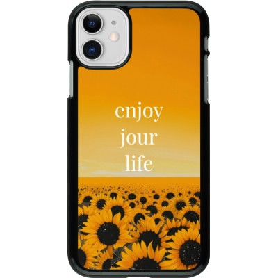 Coque iPhone 11 - Summer 2025 Enjoy your life