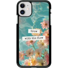 iPhone 11 Case Hülle - Summer 2025 Grow with the flow