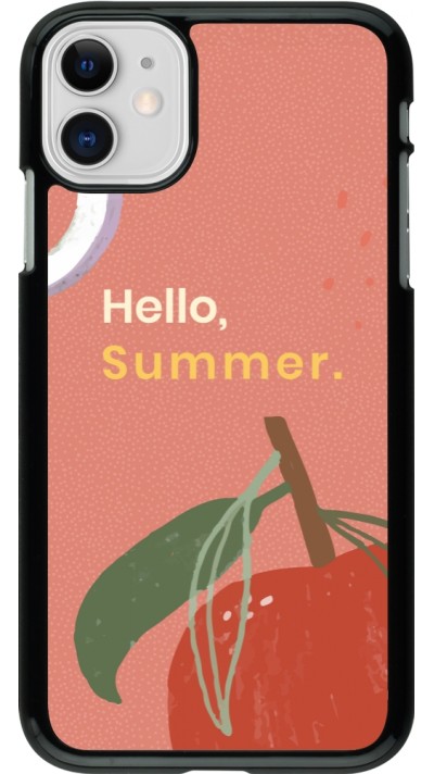 Coque iPhone 11 - Summer 2025 Hello summer