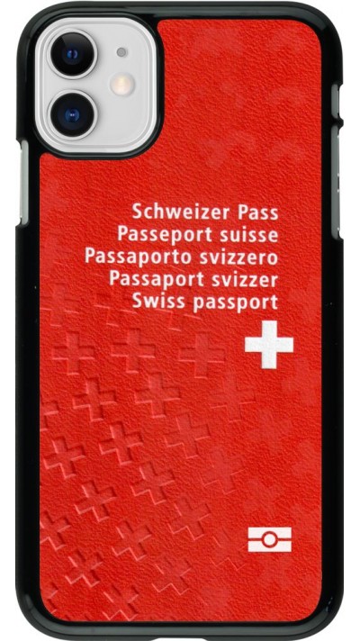 Coque iPhone 11 - Swiss Passport