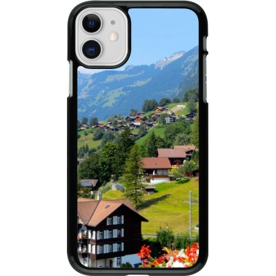 iPhone 11 Case Hülle -  Nationalfeiertag Schweiz Landschaft
