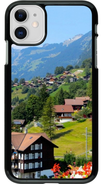 iPhone 11 Case Hülle -  Nationalfeiertag Schweiz Landschaft