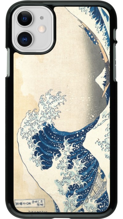 iPhone 11 Case Hülle - Kunstbild - Die große Welle vor Kanagawa - Hokusai