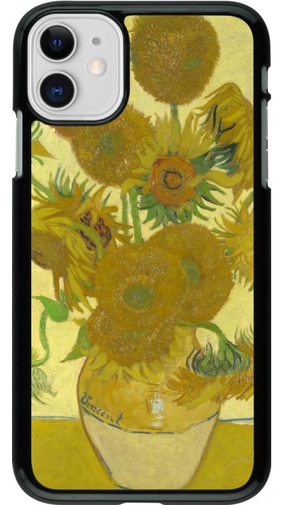 iPhone 11 Case Hülle - Kunstbild - Sonnenblumen  - Van Gogh