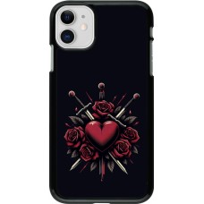 iPhone 11 Case Hülle - Valentine 2024 gothic love