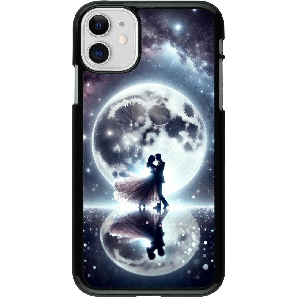 iPhone 11 Case Hülle - Valentin 2024 Liebe unter dem Mond