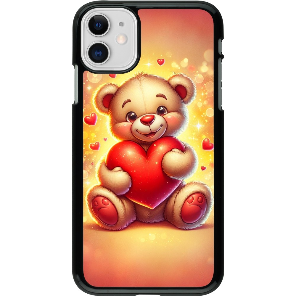 iPhone 11 Case Hülle - Valentin 2024 Teddy Liebe