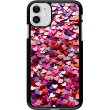 iPhone 11 Case Hülle - Valentin 2025 Konfetti